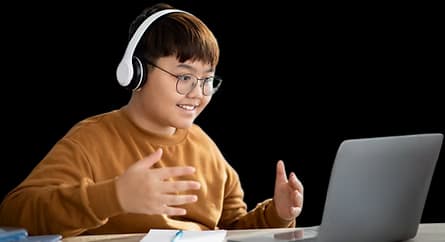 Upper Primary Math student