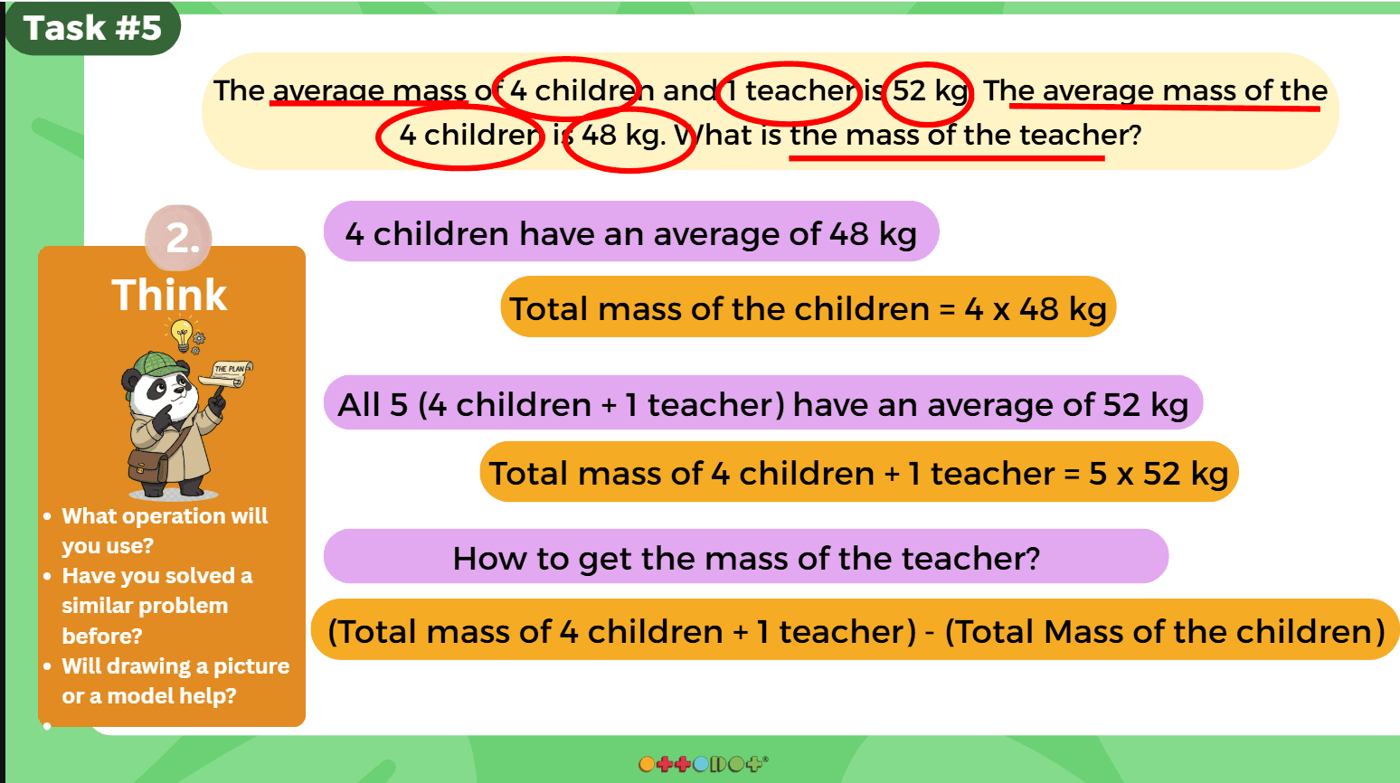 Ottodot Math STAR word problem strategy slide 3